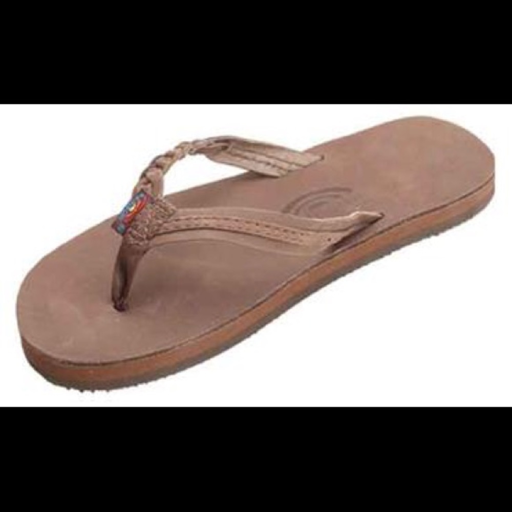 Rainbow Sandals Kids Flirty Braidy Flip Flops
